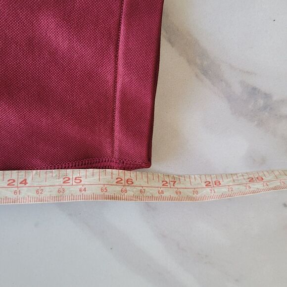 VS PINK burgundy Hugh rise leggings - Picture 4 of 4